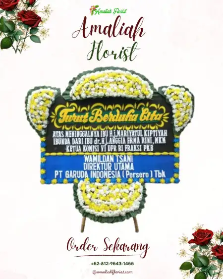 Papan Bunga Duka Brumbungan